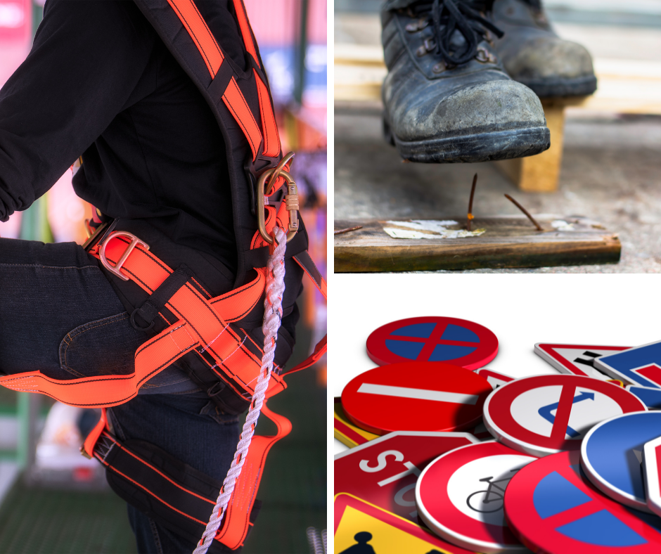 TRAVAIL EN HAUTEUR SECURISE SIGNALISATION EQUIPEMENTS DE PROTECTION INDIVIDUELLE